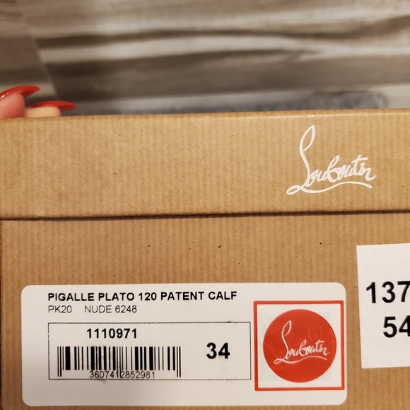 Christian Louboutin Pigalle Plato 120mm - Picture 8 of 8